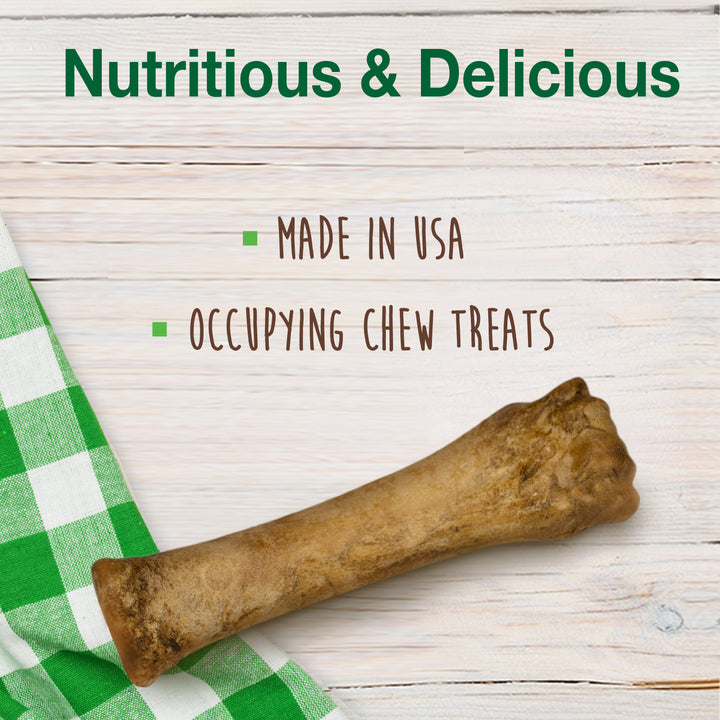 Nylabone Healthy Edibles All-Natural Long Lasting Chew Treats Roast Beef X-Large (2 Count)