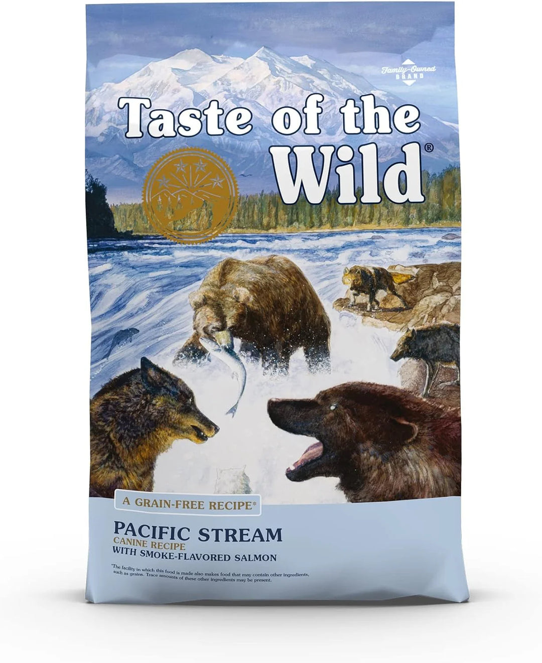 Taste of the Wild Pacific Stream with Salmon Grain Free Dry Dog Food 5 lbs