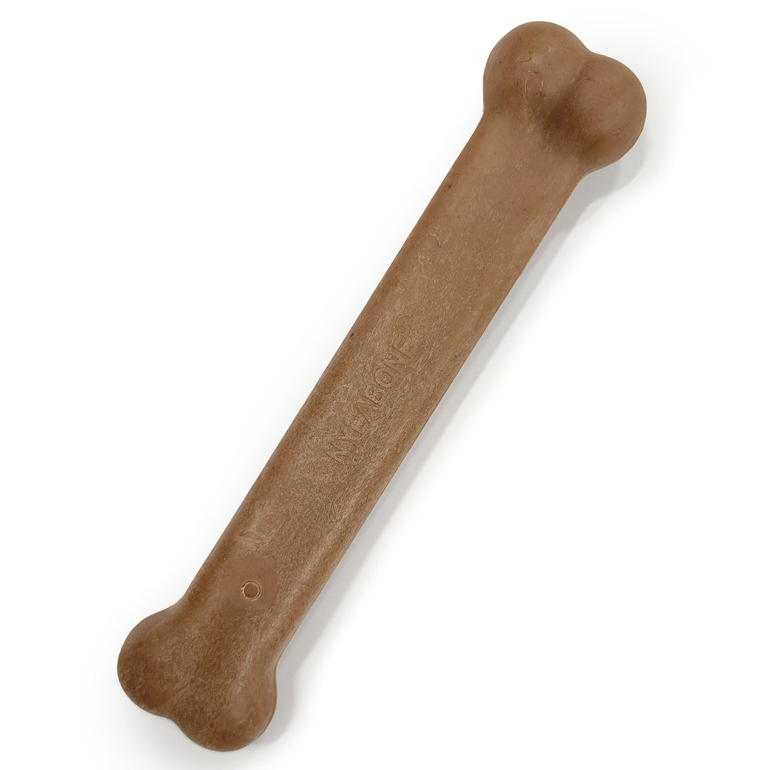 Nylabone Strong Chew Original Bone Dog Chew Toy Made with Real Chicken Large (1 Count)