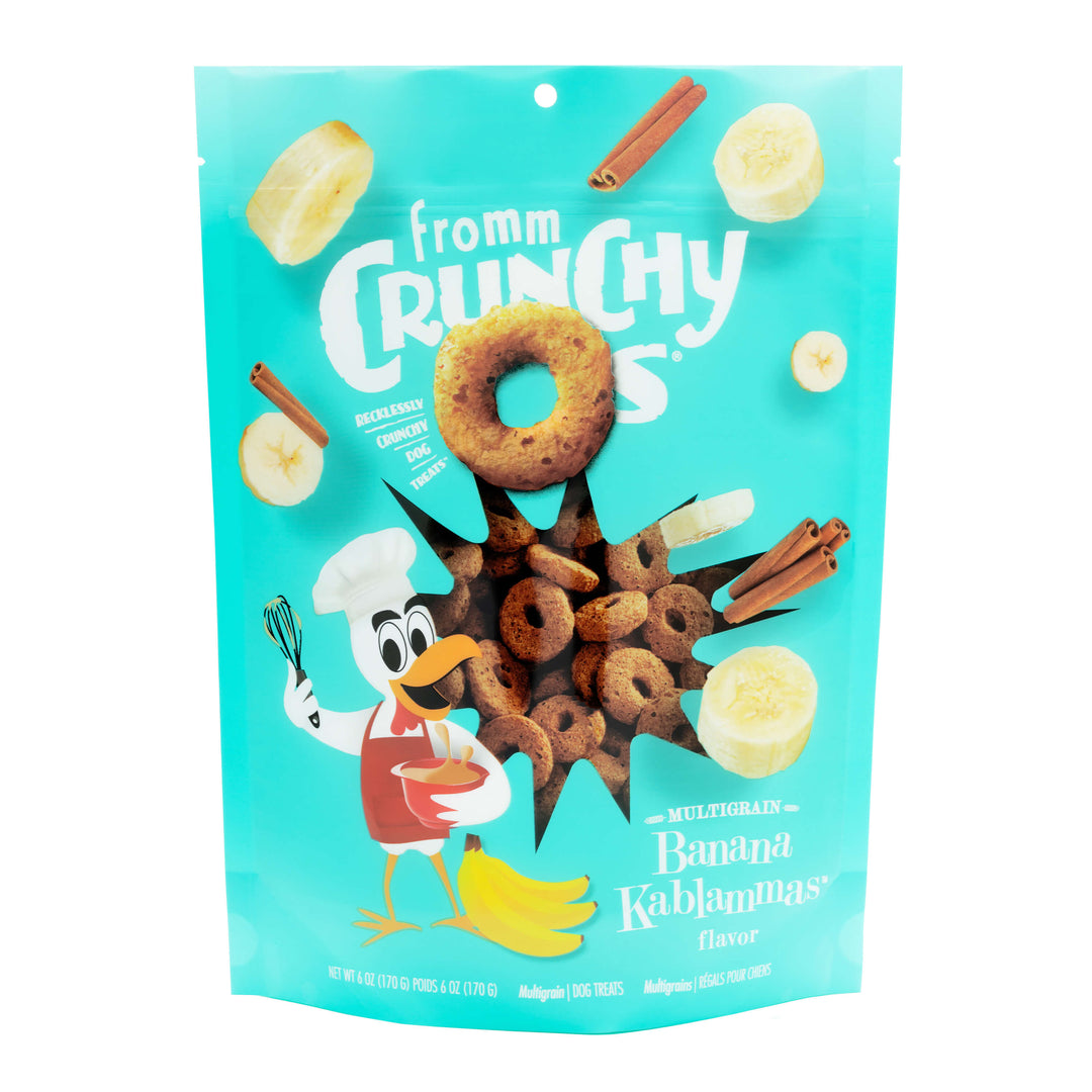 Fromm Crunchy Os Banana Kablammas® Flavor Dog Treats 6 oz Bag