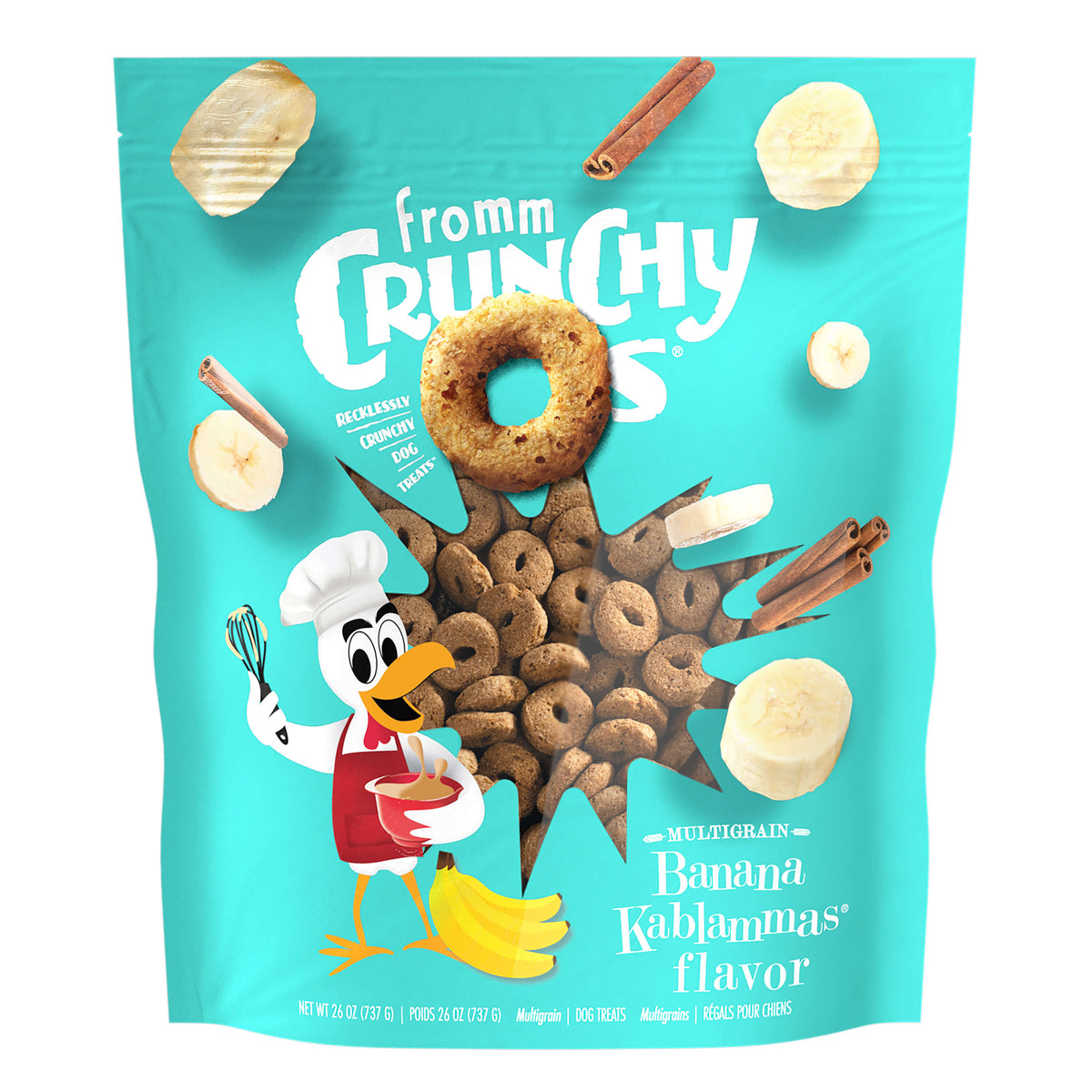 Fromm Crunchy Os Banana Kablammas® Flavor Dog Treats 26 oz Bag
