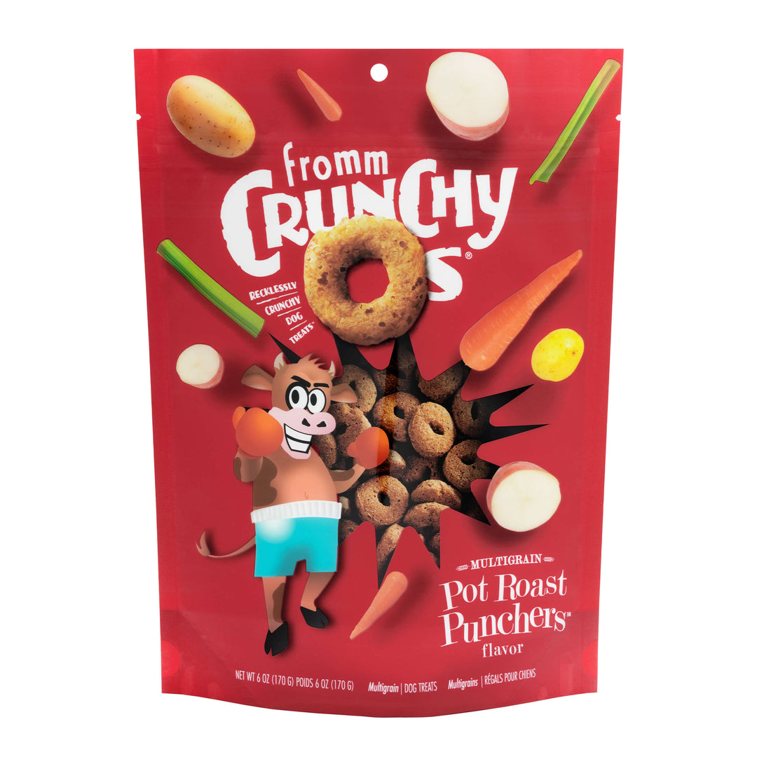 Fromm Crunchy Os Pot Roast Punchers® Flavor Dog Treats 6 oz Bag