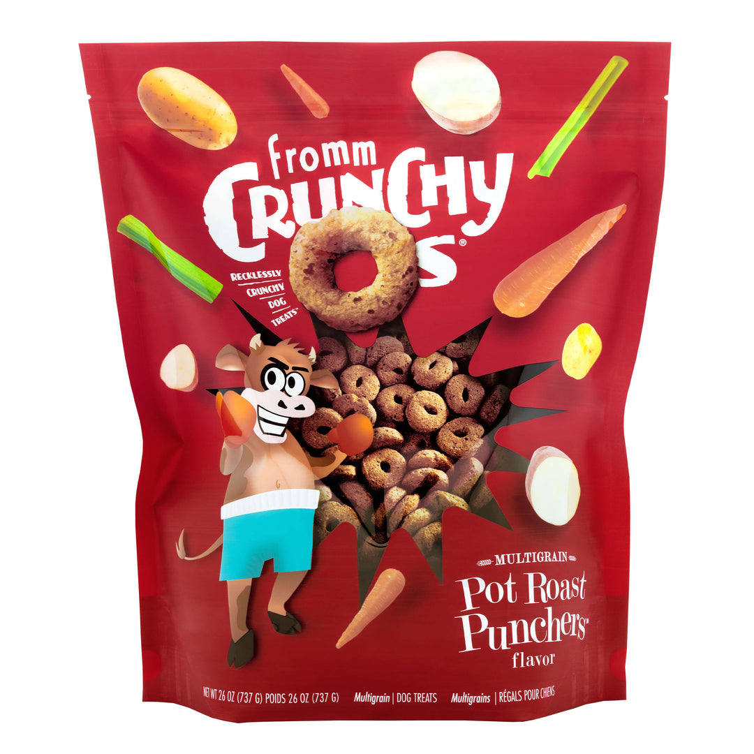 Fromm Crunchy Os Pot Roast Punchers® Flavor Dog Treats 26 oz Bag
