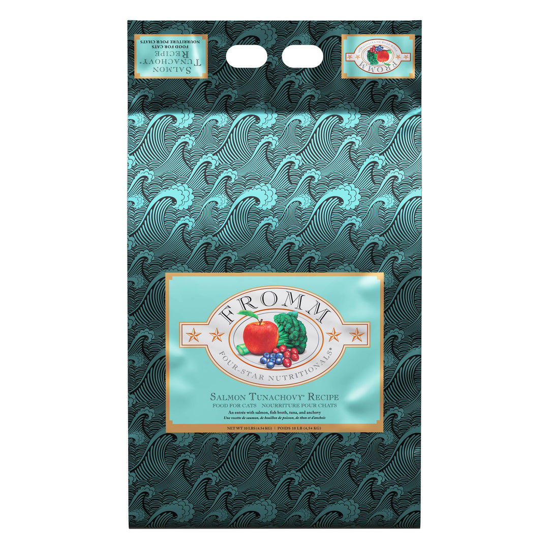 Fromm Four-Star Salmon Tunachovy® Recipe Dry Cat Food 10 lb Bag