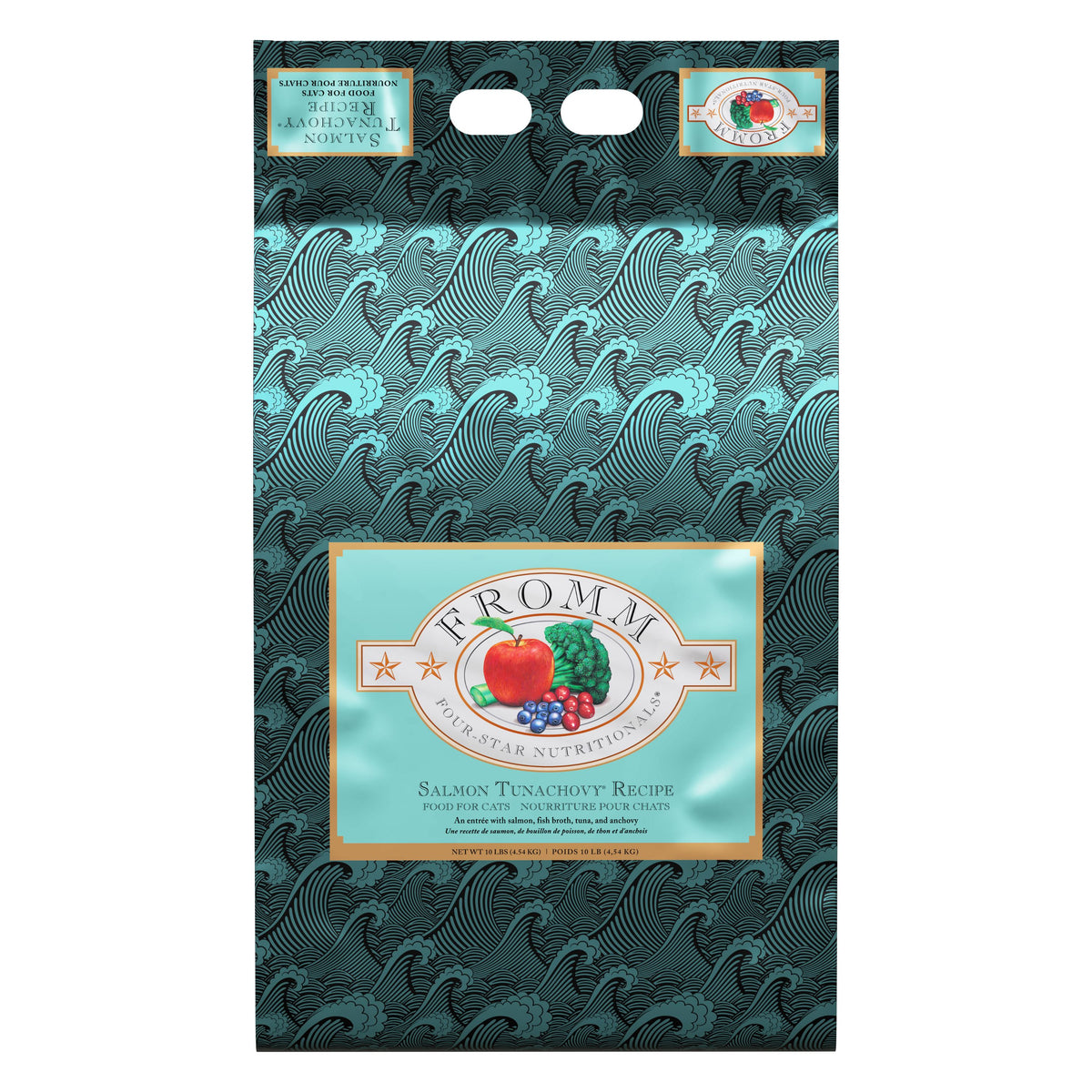 Fromm Four-Star Salmon Tunachovy® Recipe Dry Cat Food 10 lb Bag