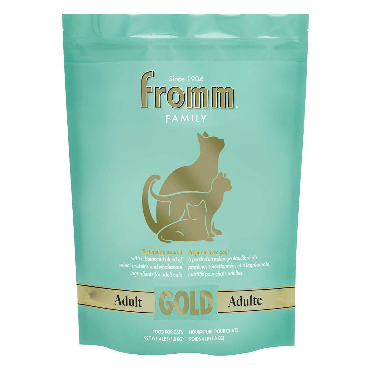 Fromm Gold Adult Dry Cat Food 4 lb Bag