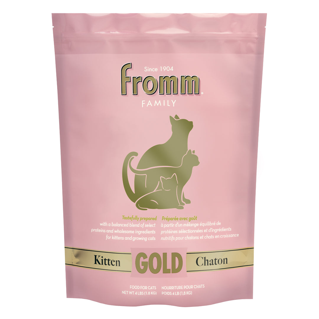 Fromm Gold Kitten Dry Cat Food 4 lb Bag