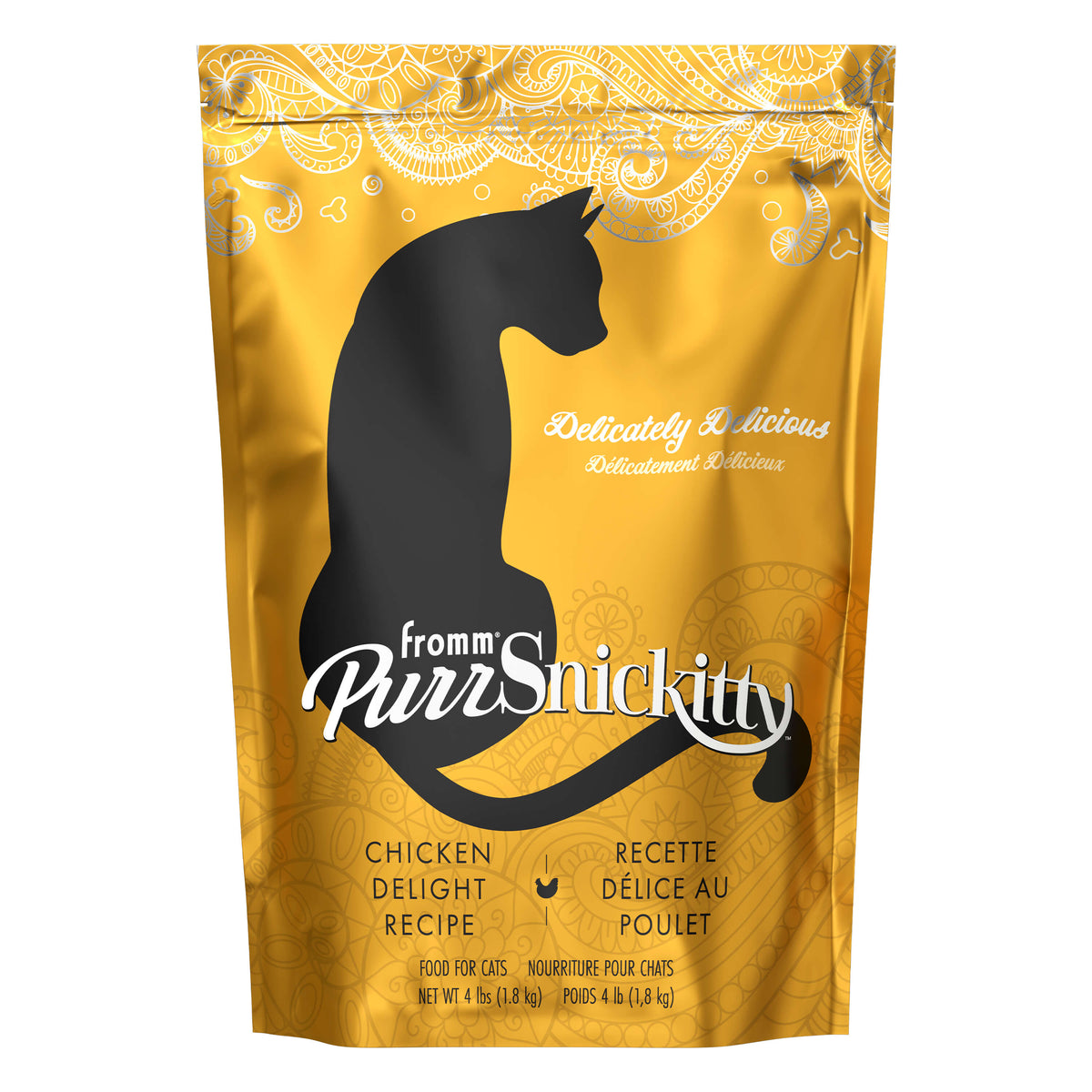 Fromm PurrSnickitty Chicken Delight Recipe Dry Cat Food 4 lb Bag