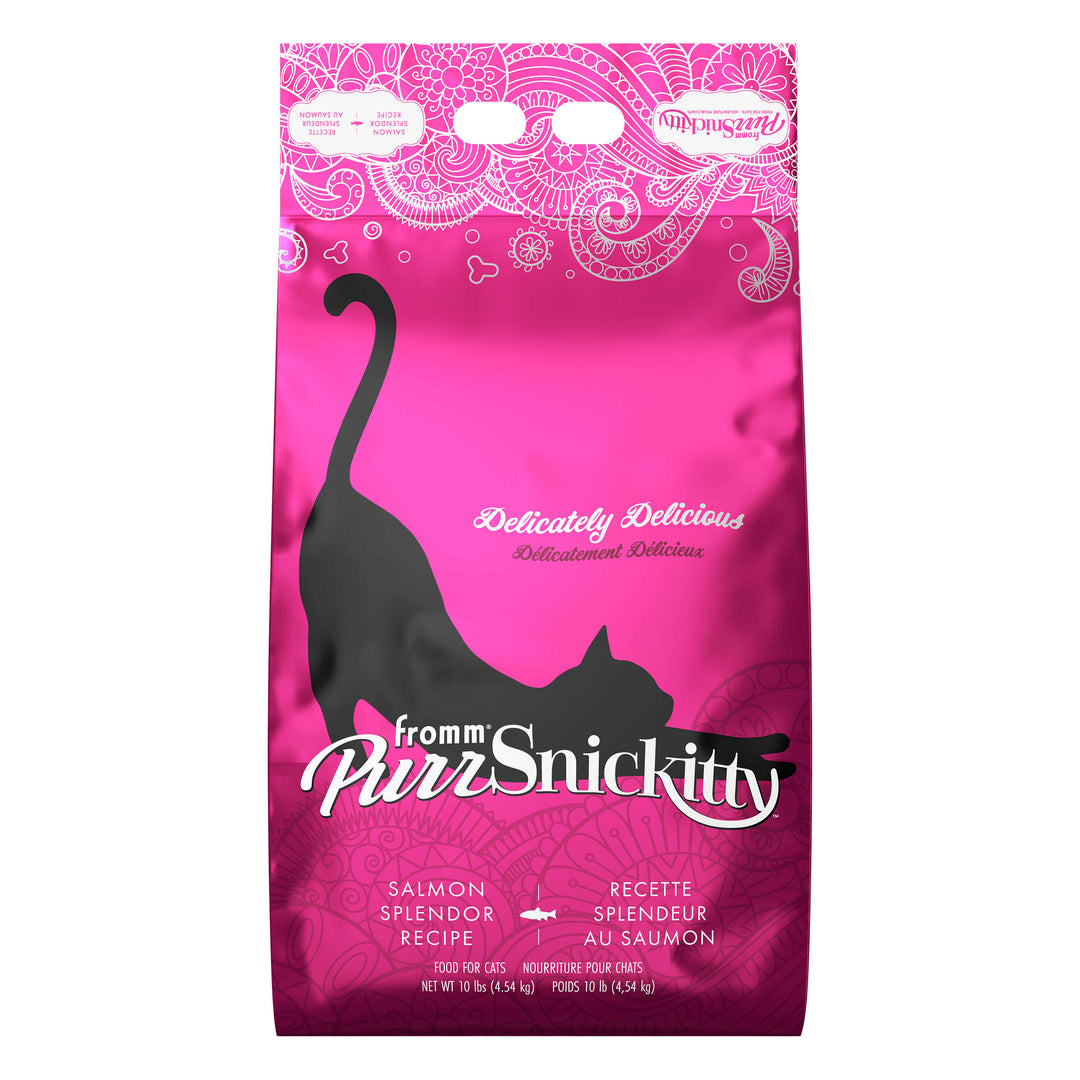 Fromm PurrSnickitty Salmon Splendor Recipe Dry Cat Food 10 lb Bag