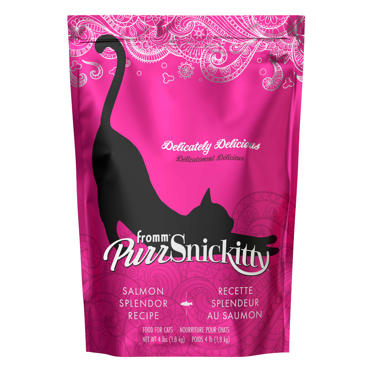 Fromm PurrSnickitty Salmon Splendor Recipe Dry Cat Food 4 lb Bag