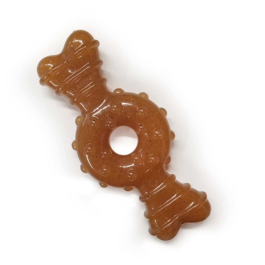 Nylabone Puppy Chew Teething Ring Bone Chew Toy Chicken X-Small (1 Count)