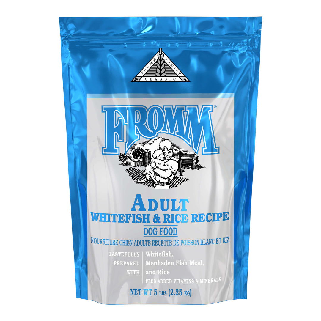 Fromm Classic Adult Whitefish &amp; Rice Recipe Dry Dog Food 5 lb Bag