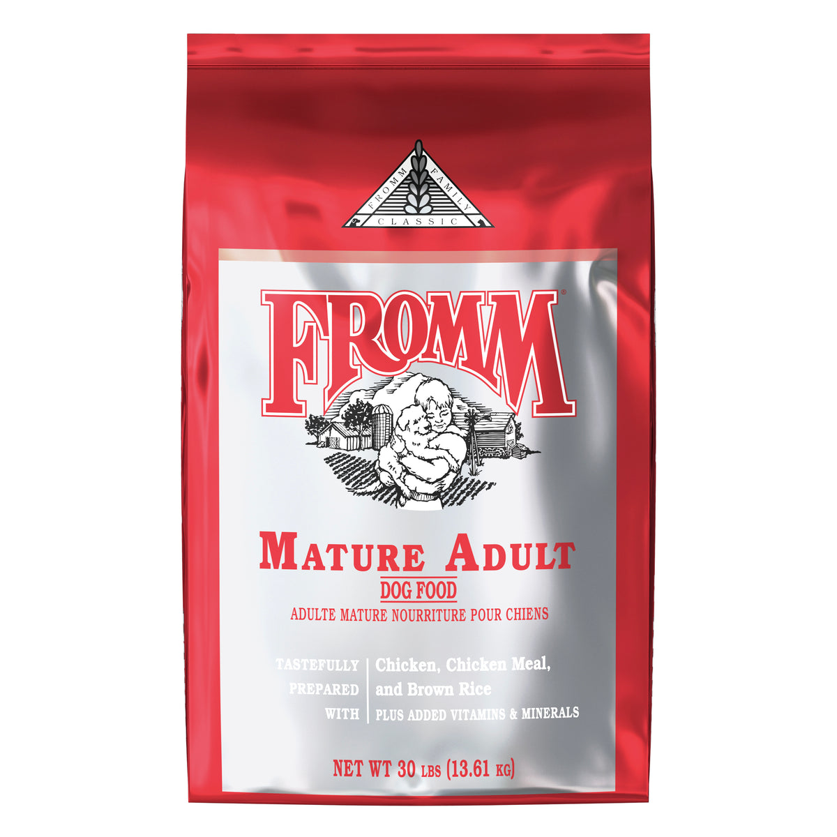 Fromm Classic Mature Adult Dry Dog Food 30 lb Bag