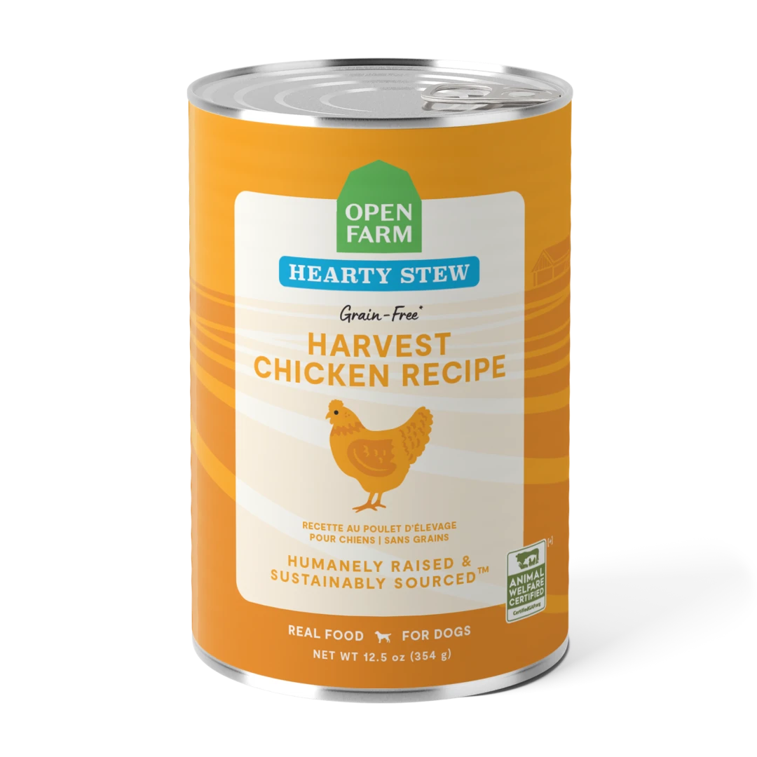 Open Farm Dog Can GF Stew Chicken 12.5 oz