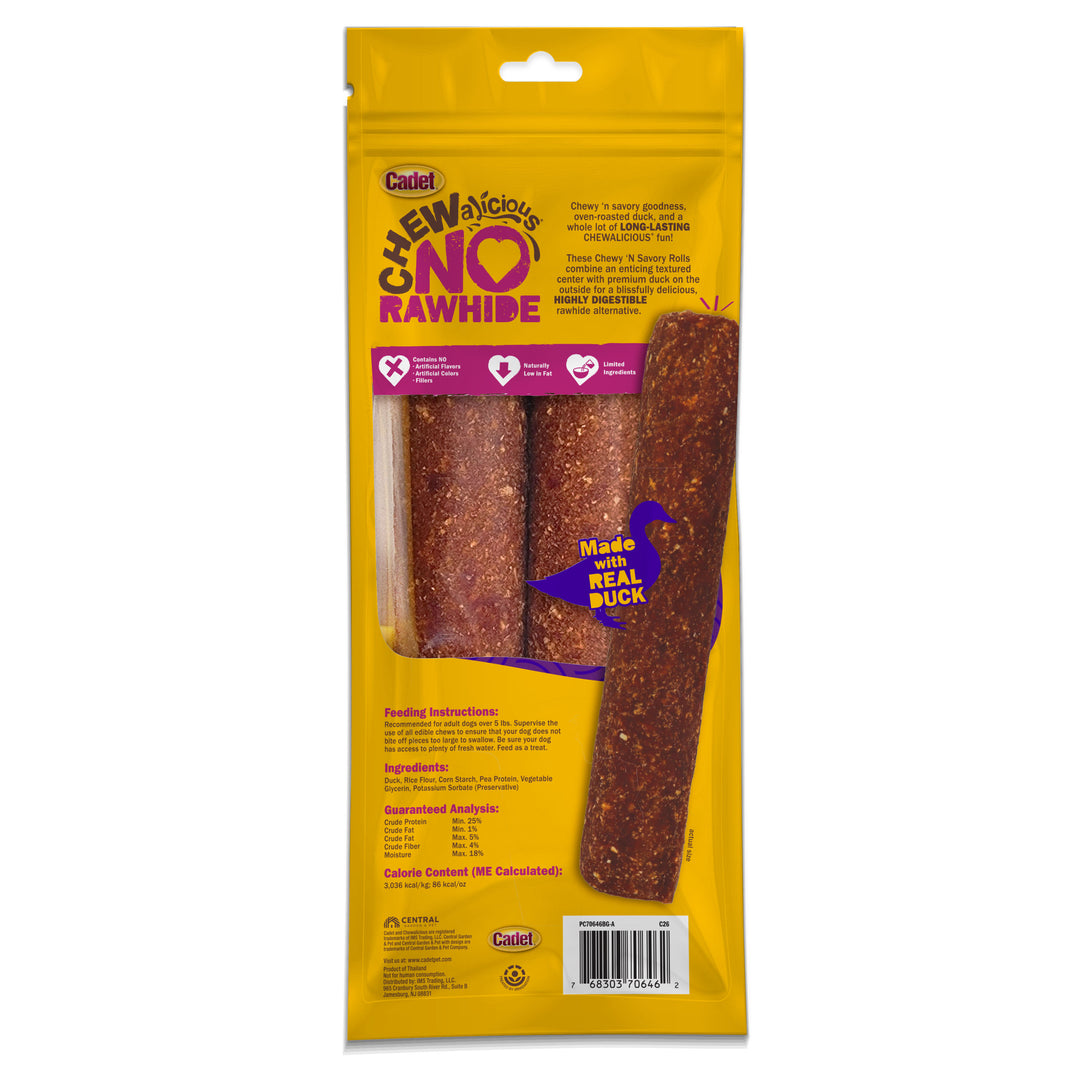 Cadet Chewalicious Rawhide-Free Natural Chewy &