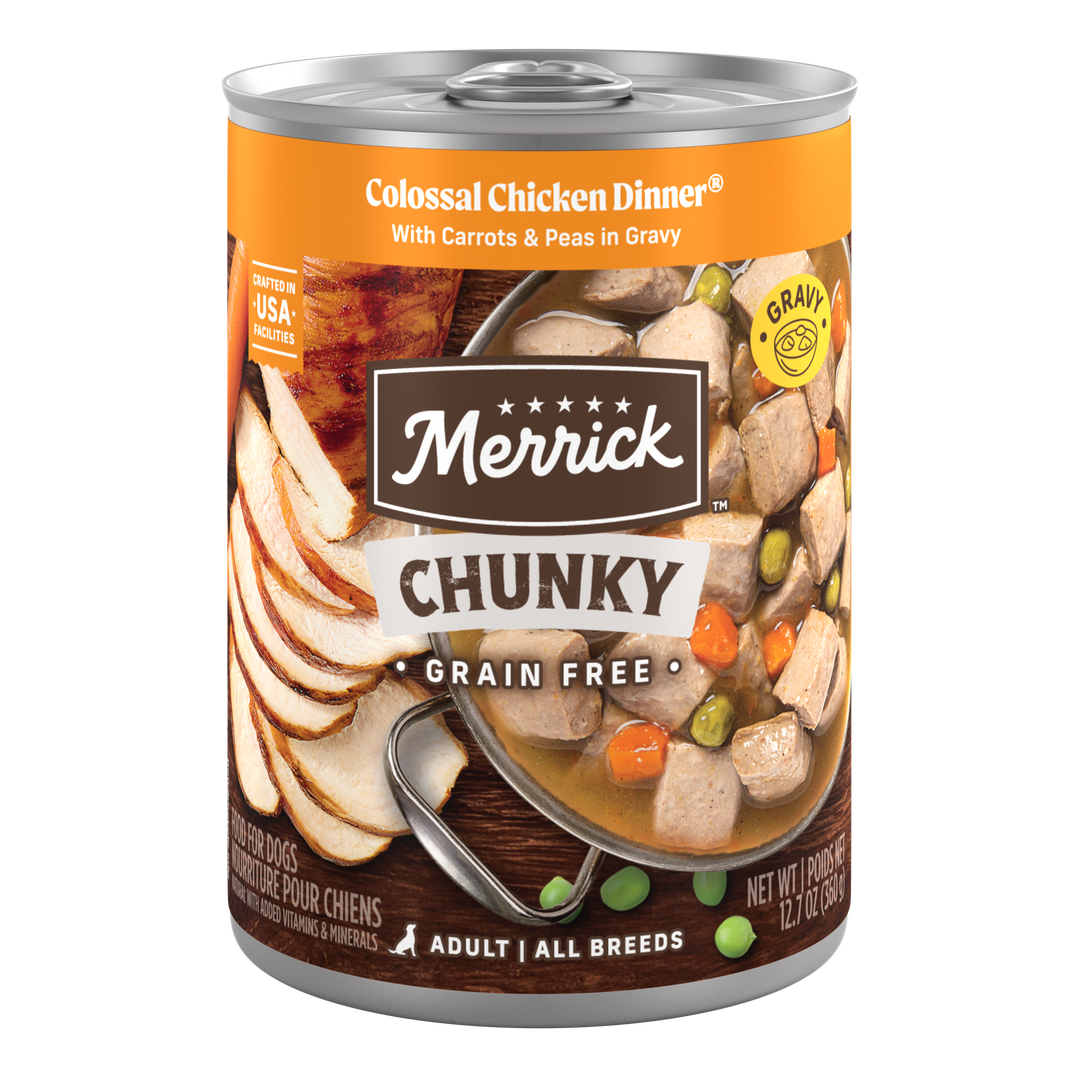 Merrick Chunky Colossal Chicken Dinner 12.7oz