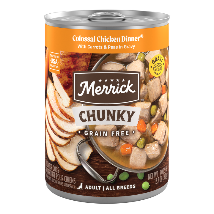 Merrick Chunky Colossal Chicken Dinner 12.7oz