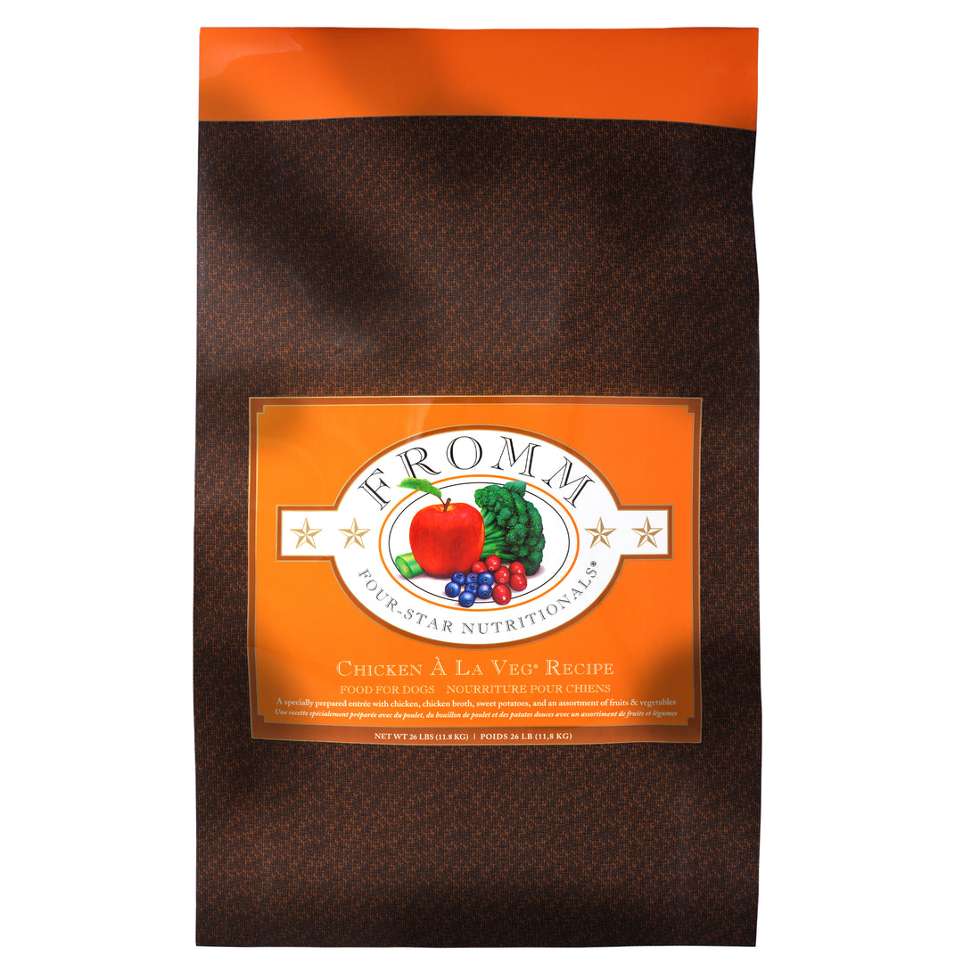Fromm Four-Star Chicken À La Veg® Recipe Dry Dog Food 26 lb Bag