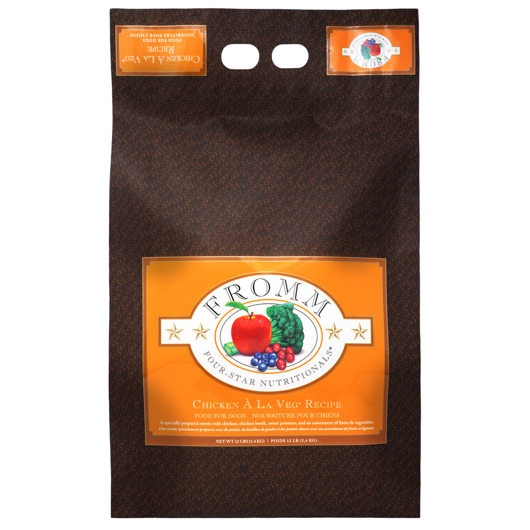 Fromm Four-Star Chicken À La Veg® Recipe Dry Dog Food 12 lb Bag