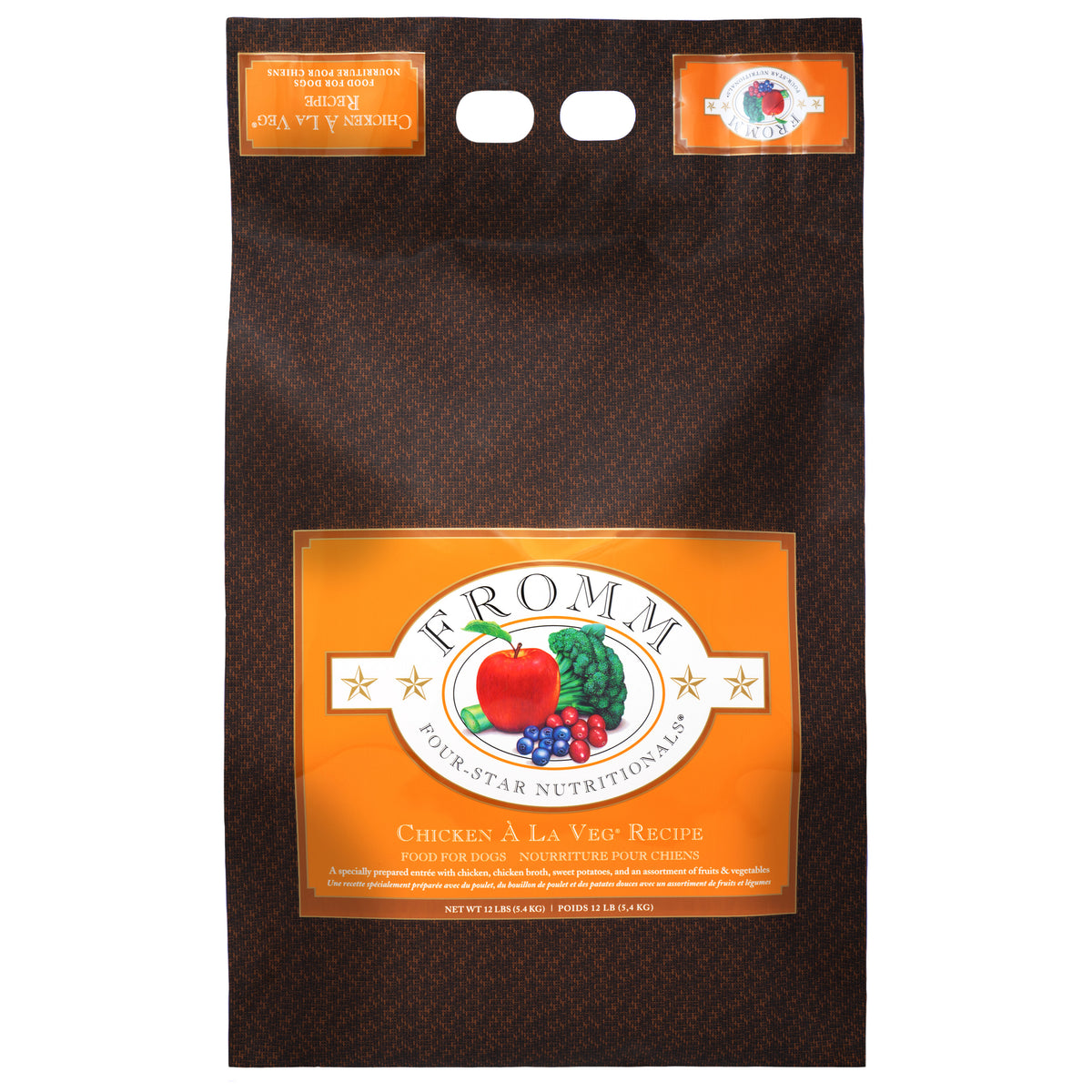 Fromm Four-Star Chicken À La Veg® Recipe Dry Dog Food 12 lb Bag