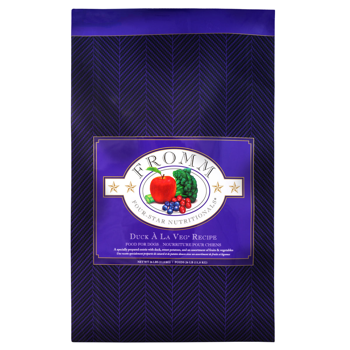 Fromm Four-Star Duck À La Veg® Recipe Dry Dog Food 26 lb Bag