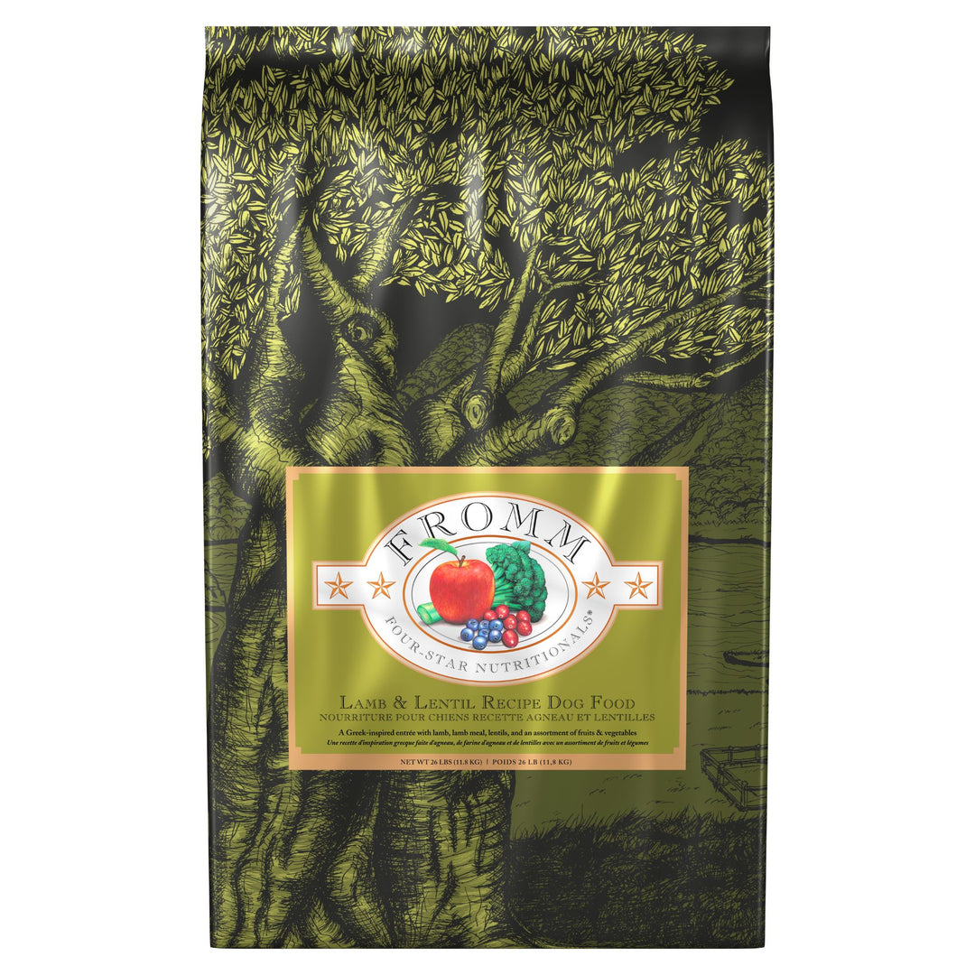 Fromm Four-Star Lamb &amp; Lentil Recipe Dry Dog Food 26 lb Bag