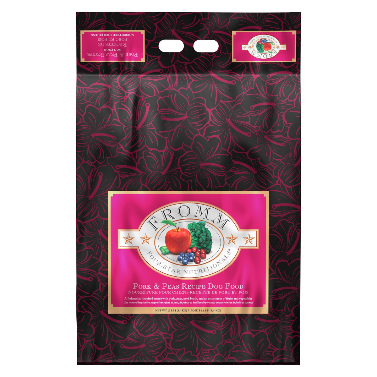 Fromm Four-Star Pork & Peas Recipe Dry Dog Food 12 lb Bag