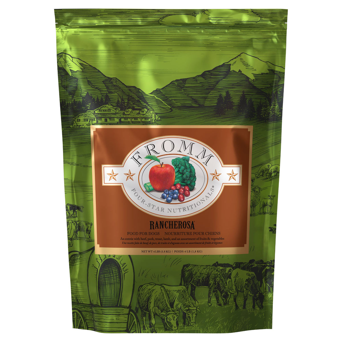 Fromm Four-Star Rancherosa® Dry Dog Food 4 lb Bag