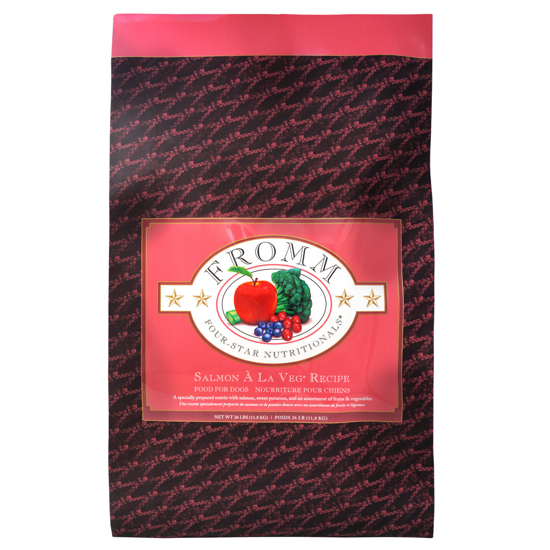 Fromm Four-Star Salmon À La Veg® Recipe Dry Dog Food 26 lb Bag
