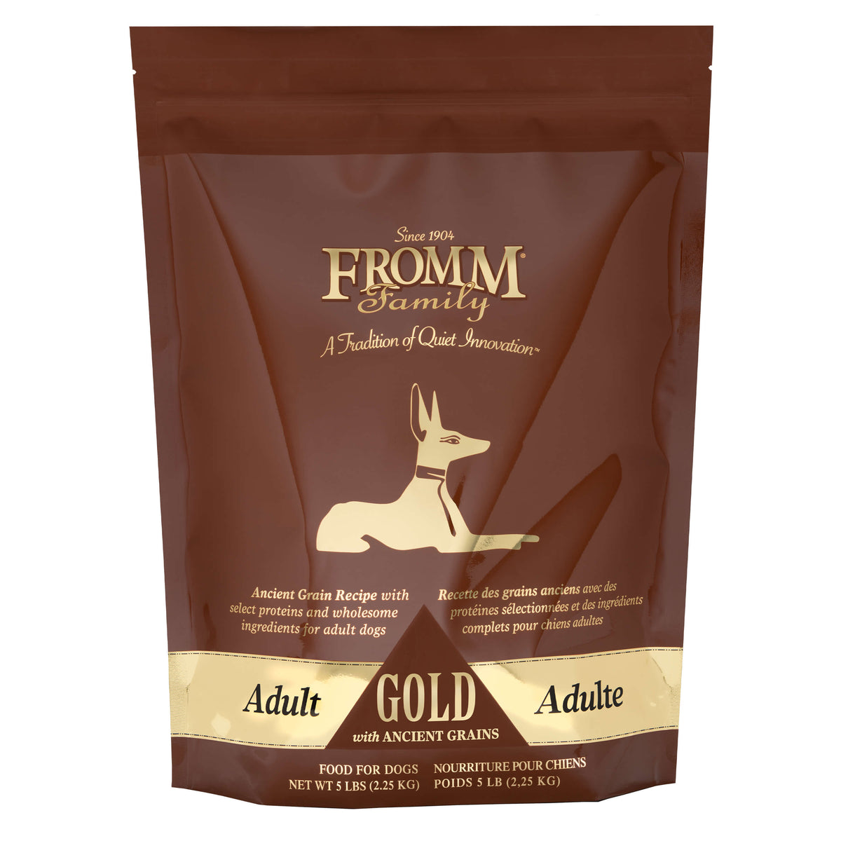 Fromm Gold with Ancient Grains Adult Dry Dog Food 5 lb Bag