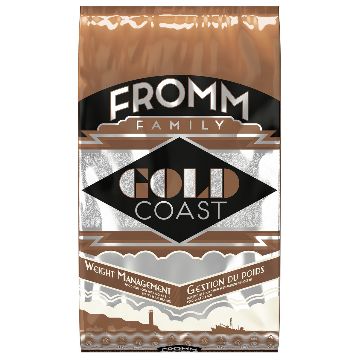 Fromm Gold Coast Weight Management Dry Dog Food 26 lb Bag