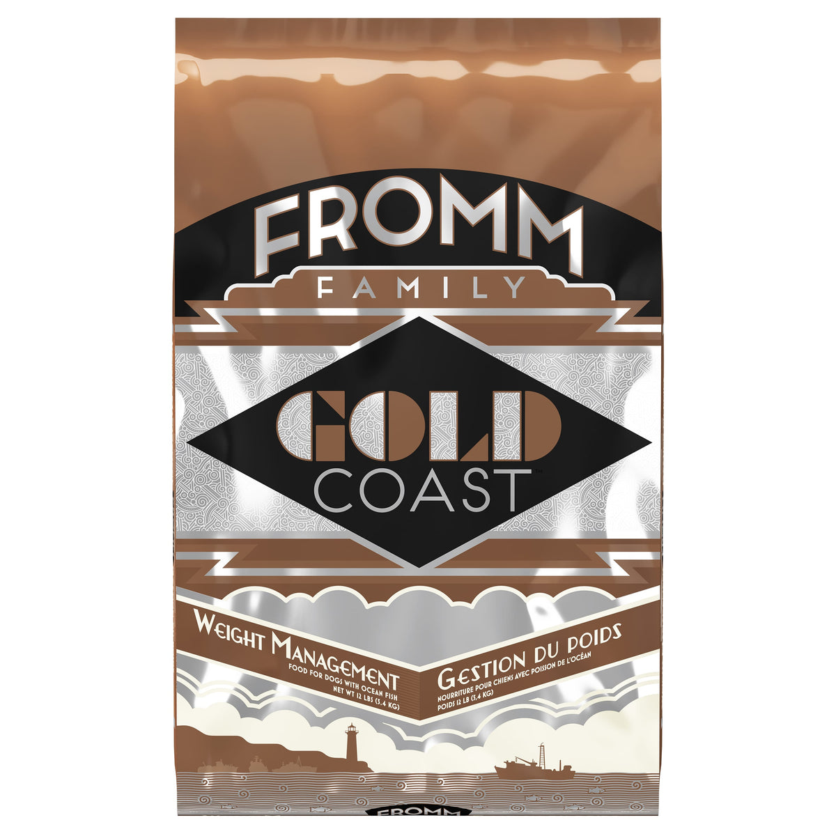 Fromm Gold Coast Weight Management Dry Dog Food 12 lb Bag