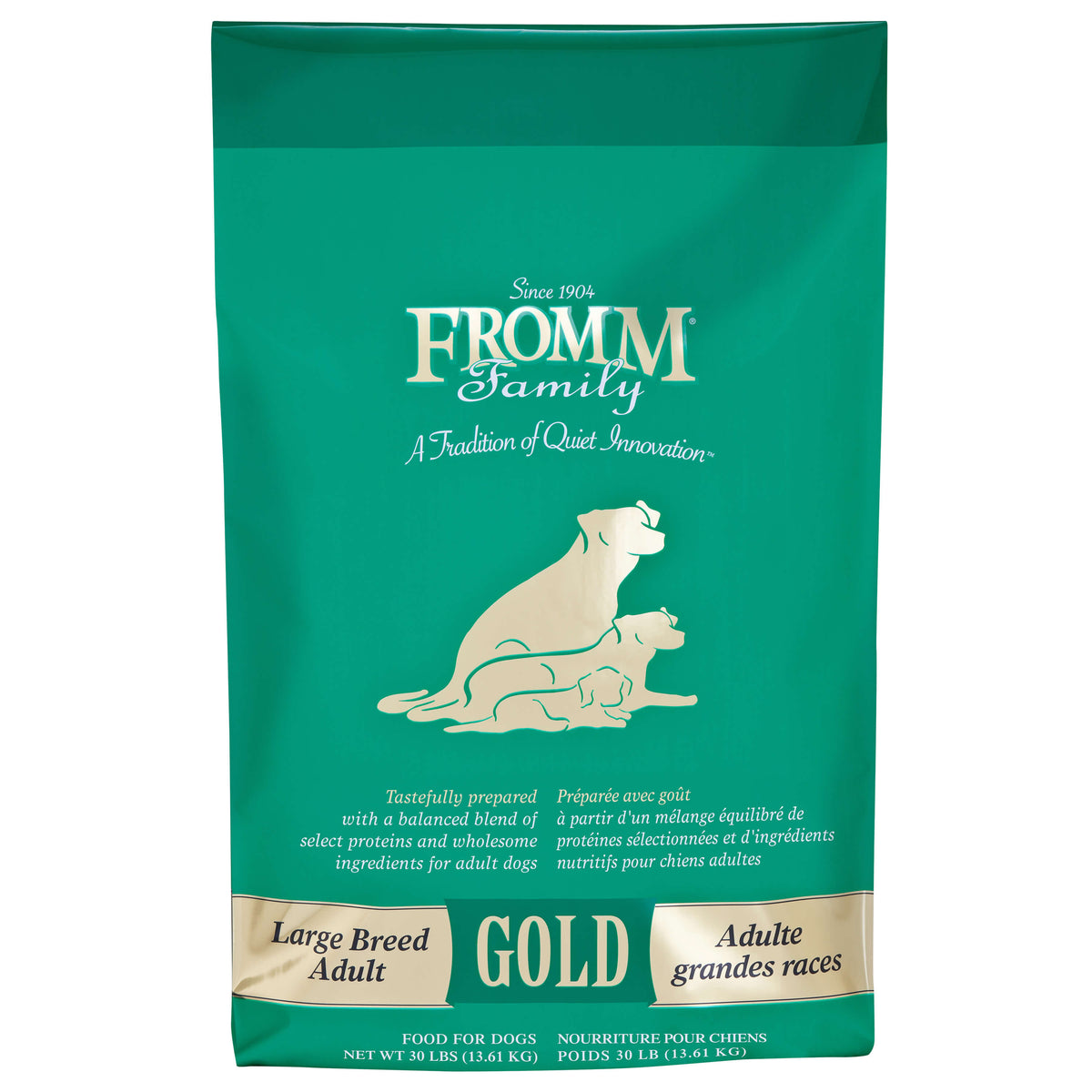 Fromm Gold Large Breed Adult Dry Dog Food 30 lb Bag