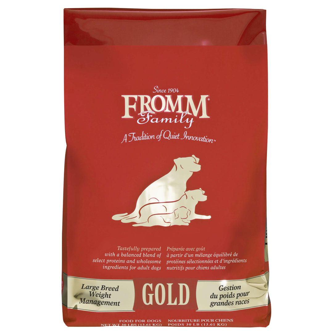 Fromm Gold Large Breed Weight Management Dry Dog Food 30 lb Bag