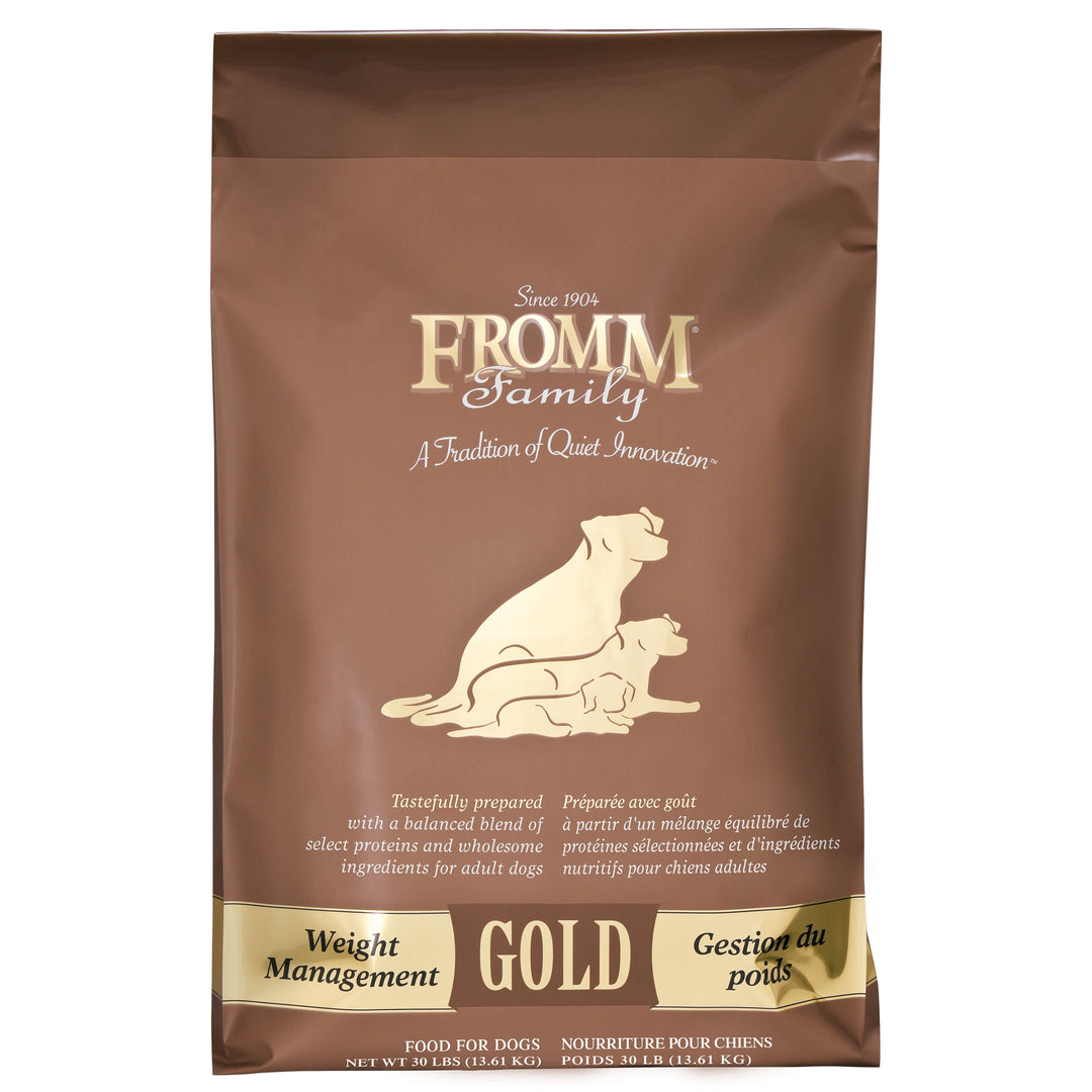 Fromm Gold Weight Management Dry Dog Food 30 lb Bag