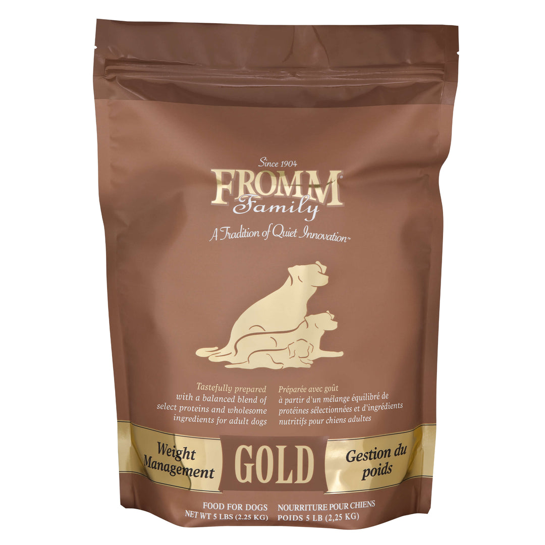 Fromm Gold Weight Management Dry Dog Food 5 lb Bag