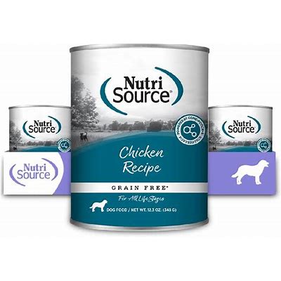 NutriSource Chicken Wet Dog Food 12.3oz