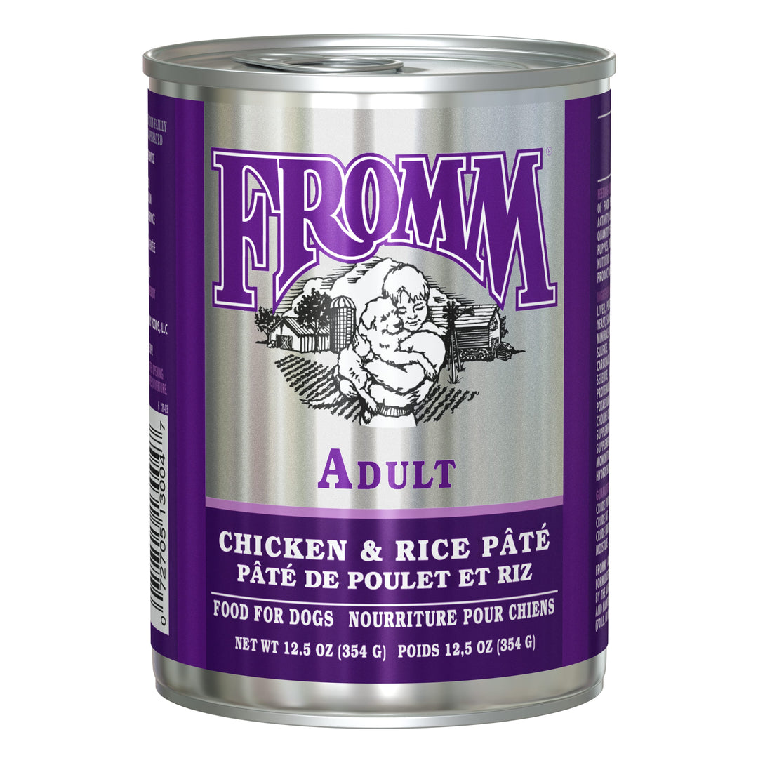 Fromm Classic Adult Chicken &amp; Rice Pâté Wet Dog Food 12.5 oz Can
