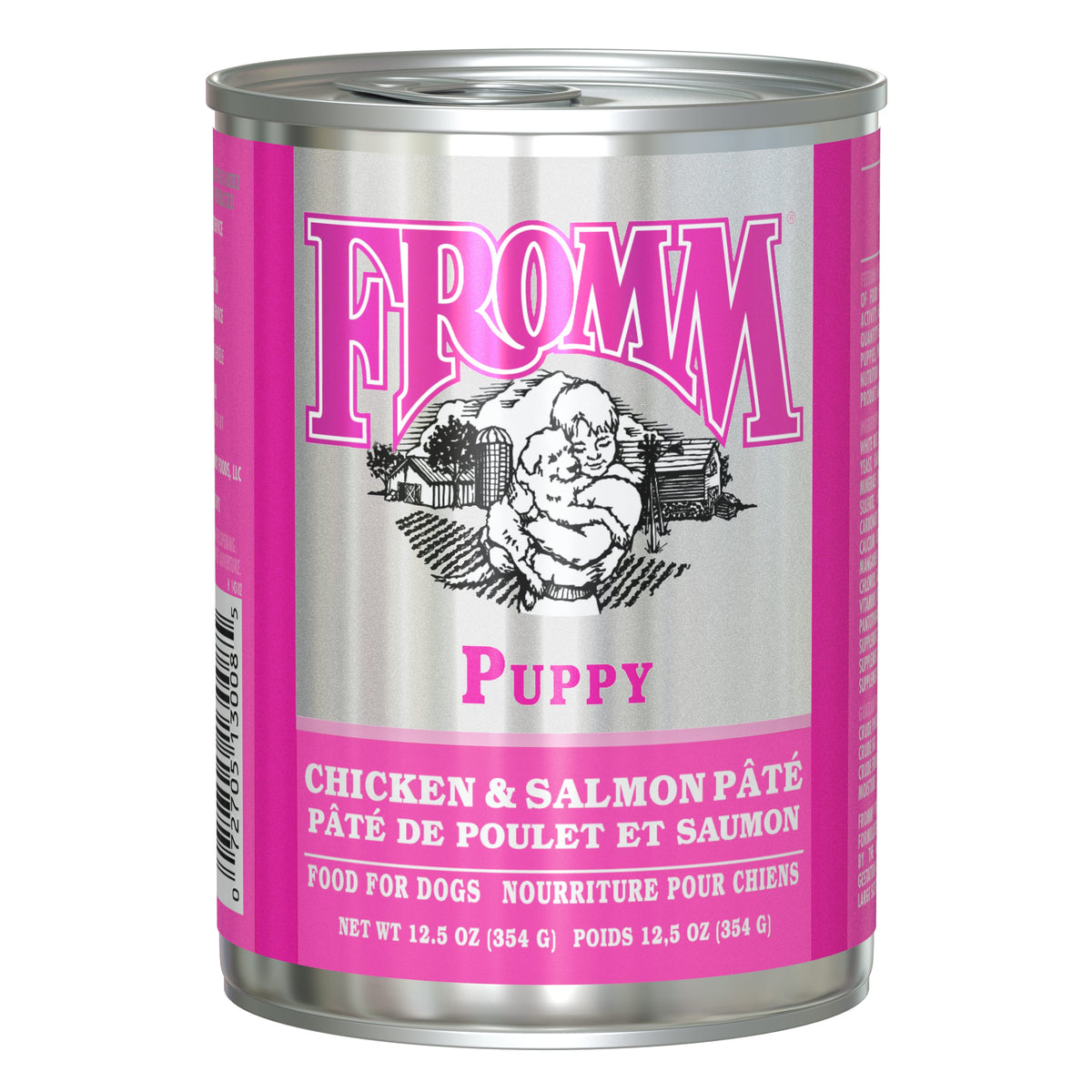 Fromm Classic Puppy Chicken & Salmon Pâté Wet Dog Food 12.5 oz Can