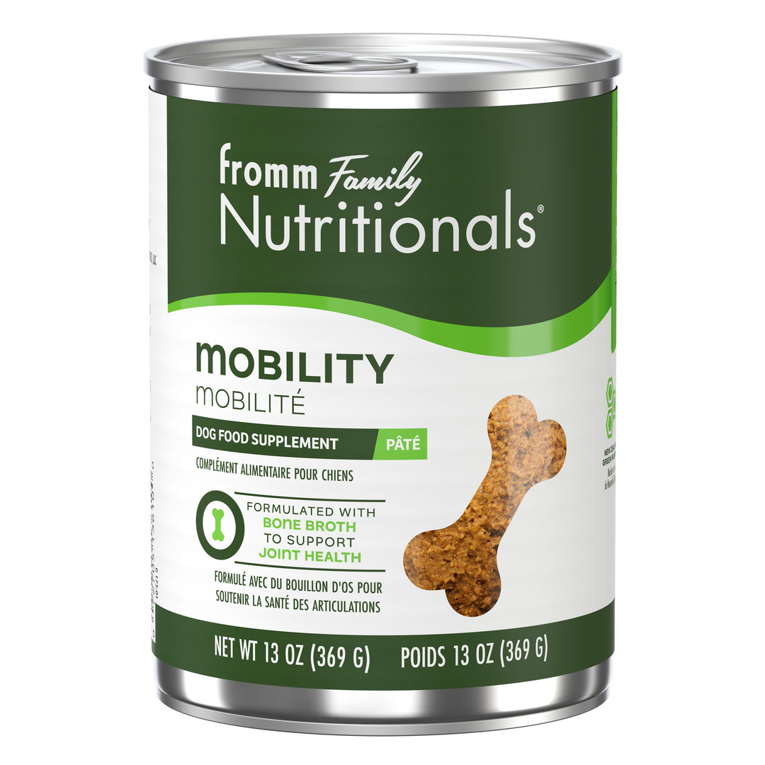 Fromm Nutritionals Mobility Dog Food Supplement Pâté 13 oz Can