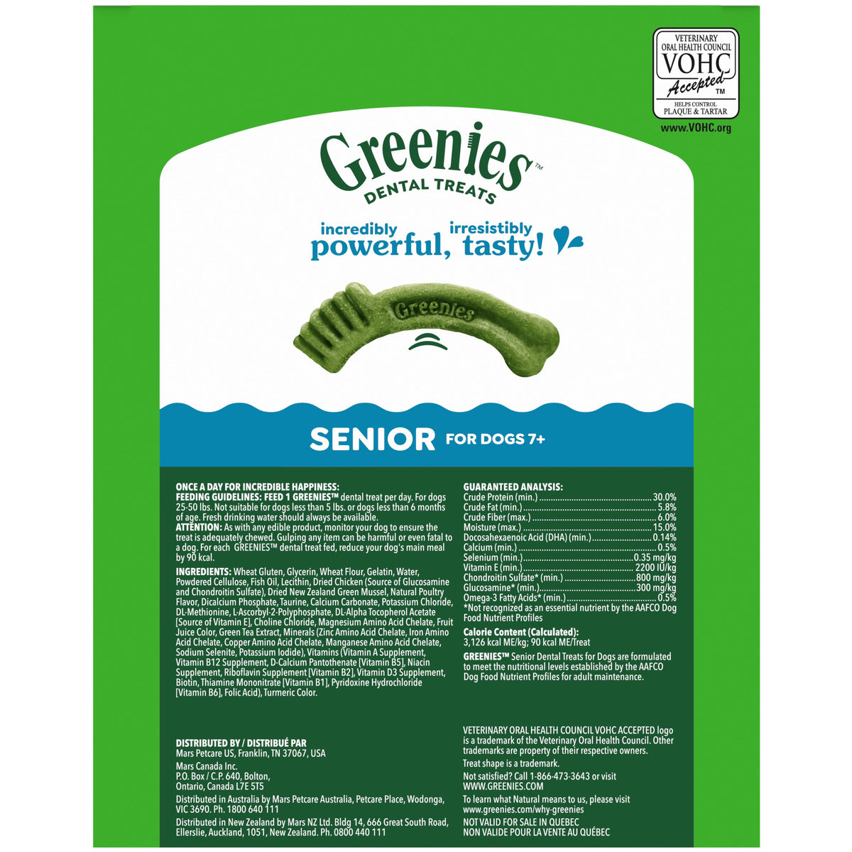 Greenies Regular Aging Care Dental Treats 27oz