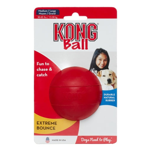 Kong Ball Dog Toy Medium/Large Ball