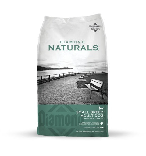 Diamond Naturals Small Breed Lamb Rice Formula Adult Dry 6 Lb Bag