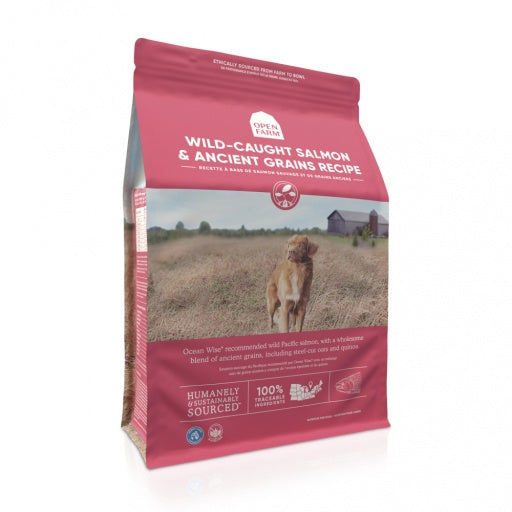 Open Farm Wild Caught Salmon Ancient Grains 11 Lb