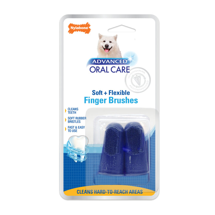 Nylabone Advanced Oral Care Finger Brush Original (2 Count)