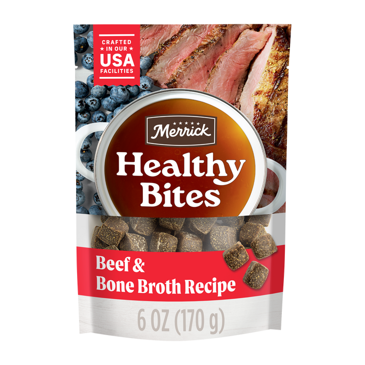 Merrick Bright Bites Beef Dog Treats 6 oz