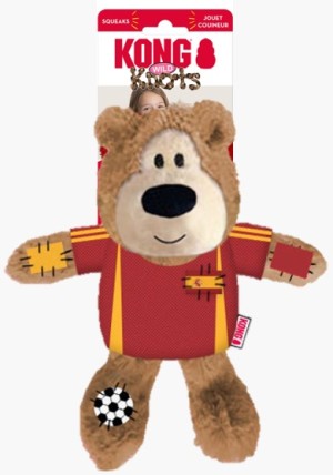 KONG Wild Knots Sport Bear Dog Toy Spain
