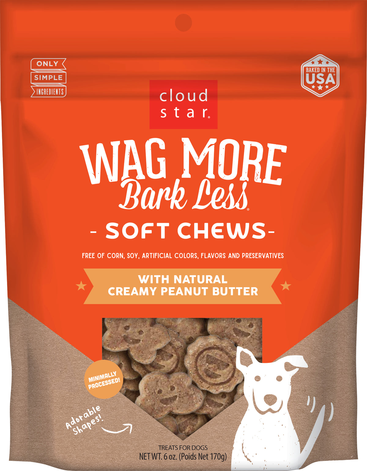 Cloud Star Soft and Chewy PB 6oz