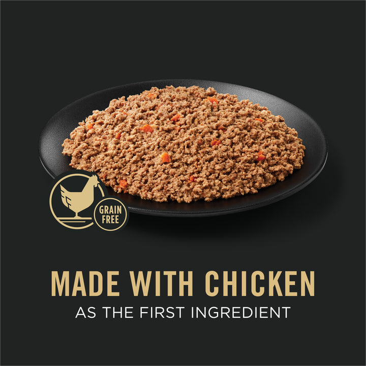 Pro Plan Complete Essentials Grain Free Chicken Carrot Entree Dog 13 oz unpacked