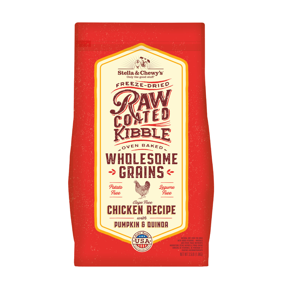 Kibble Raw Coated Wholesome Grain Chicken - 3.5 lb